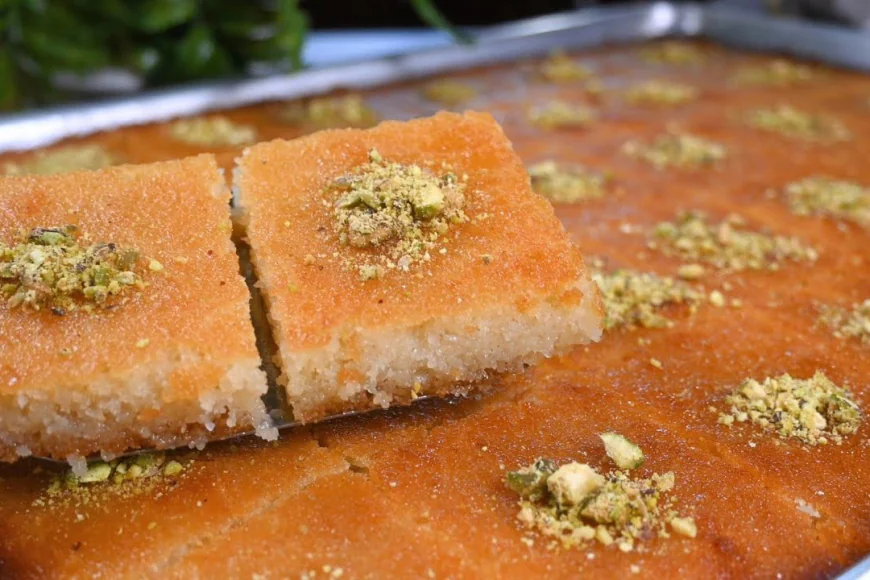 Homemade Basbousa Recipe