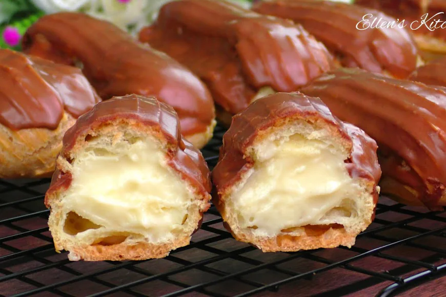 Yummy Chocolate Eclairs Recipe