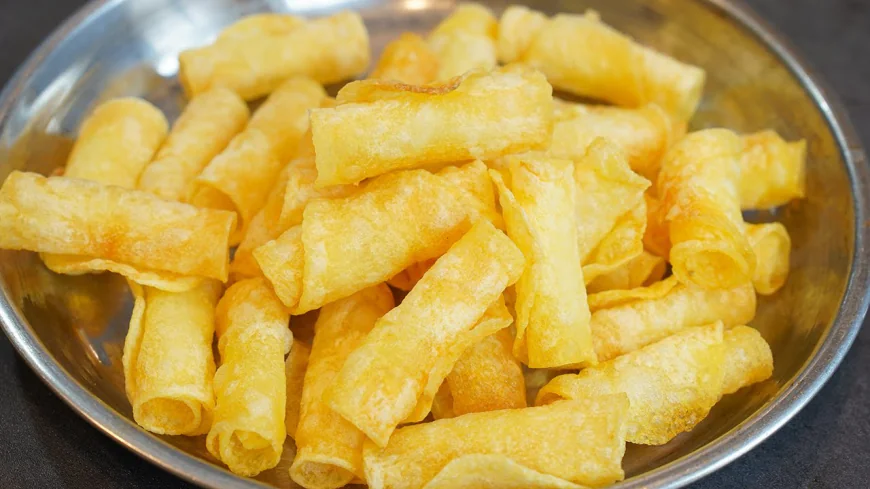 Crispy Rolled Potato Snacks Recipe