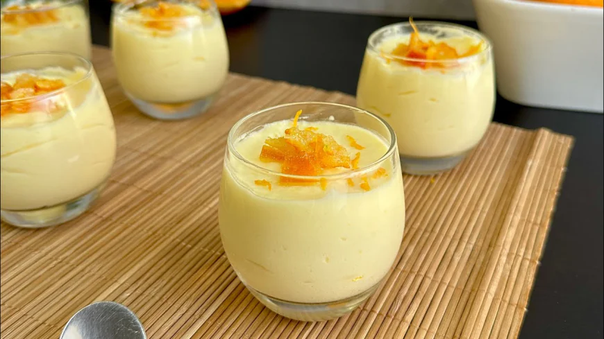 Creamy Orange Mousse Recipe