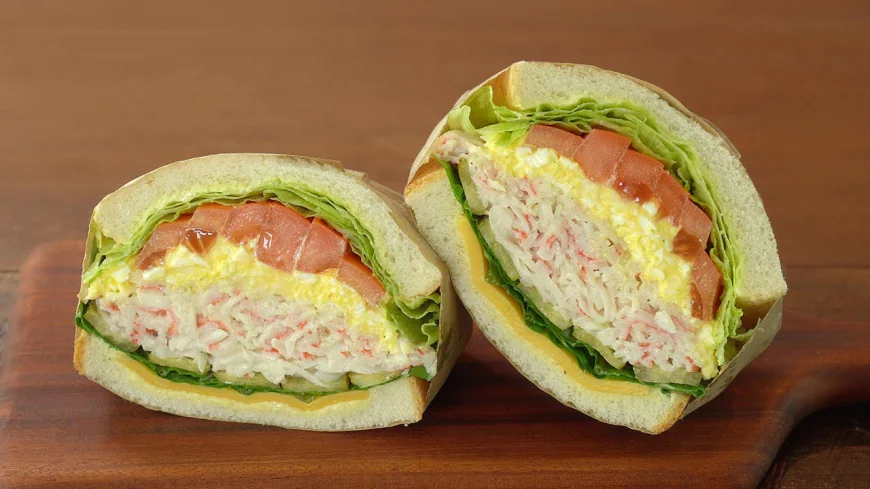 Crab & Egg Sandwich Recipe