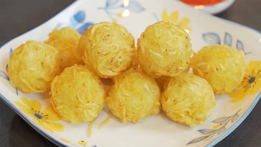 Crispy Fry Potato Balls