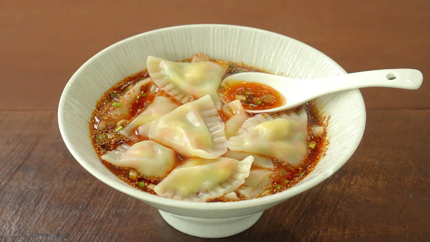 Chili Sauce Dumplings Recipe