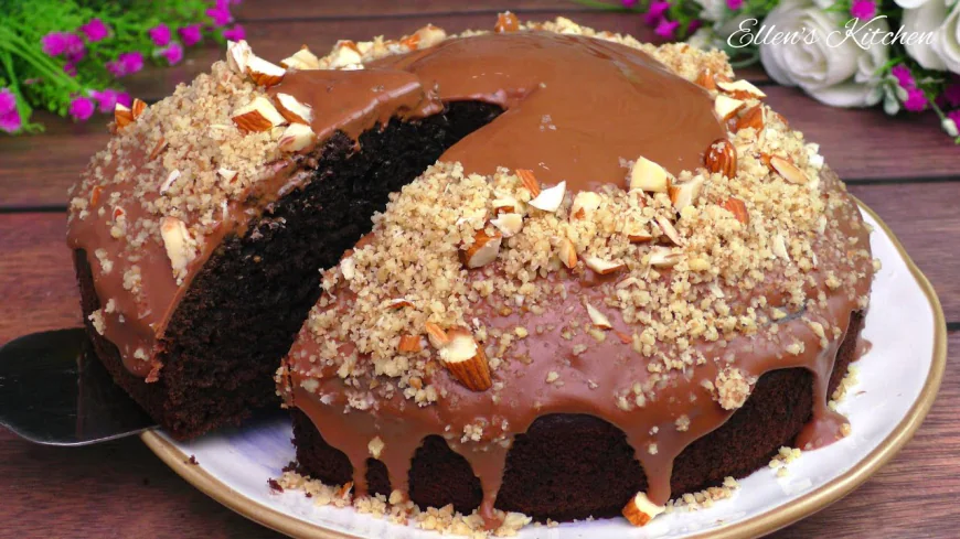 Chocolate Almond Cake Recipe
