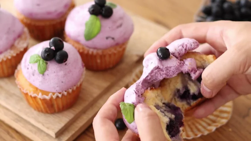 Blueberry Cupcakes Recipe