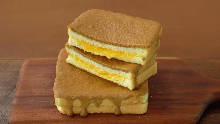 Cheese Stuffed Coffee Toast Recipe