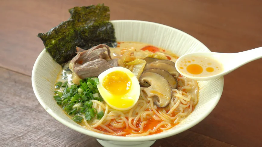 Soy Milk Doenjang Noodles Recipe