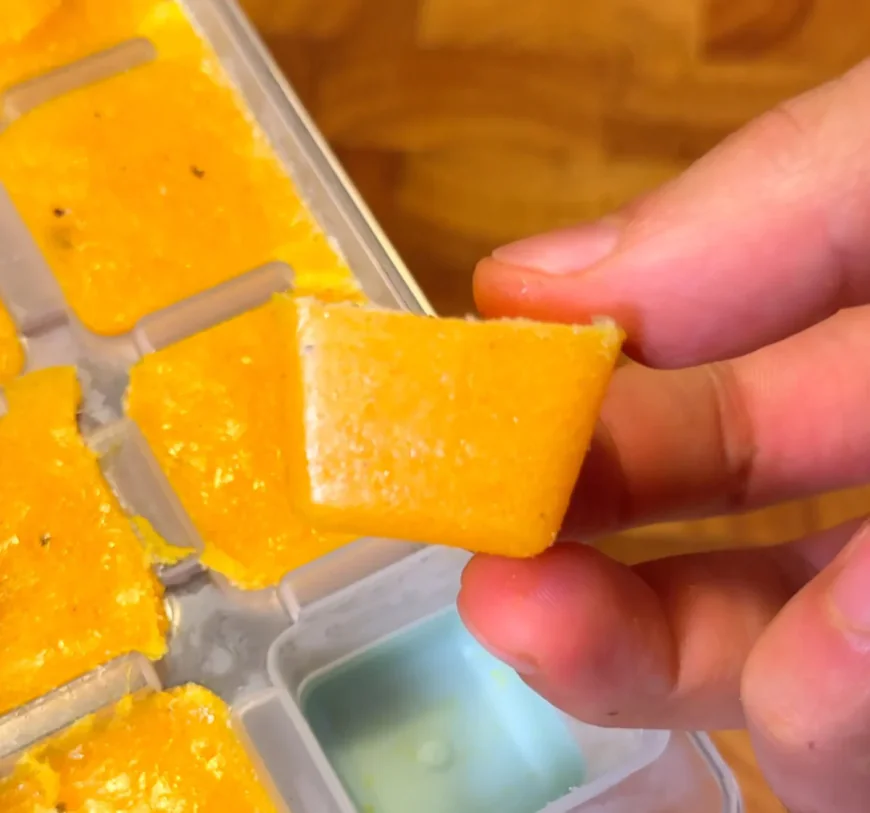 Immune-Boosting Citrus Ginger Spice Cubes