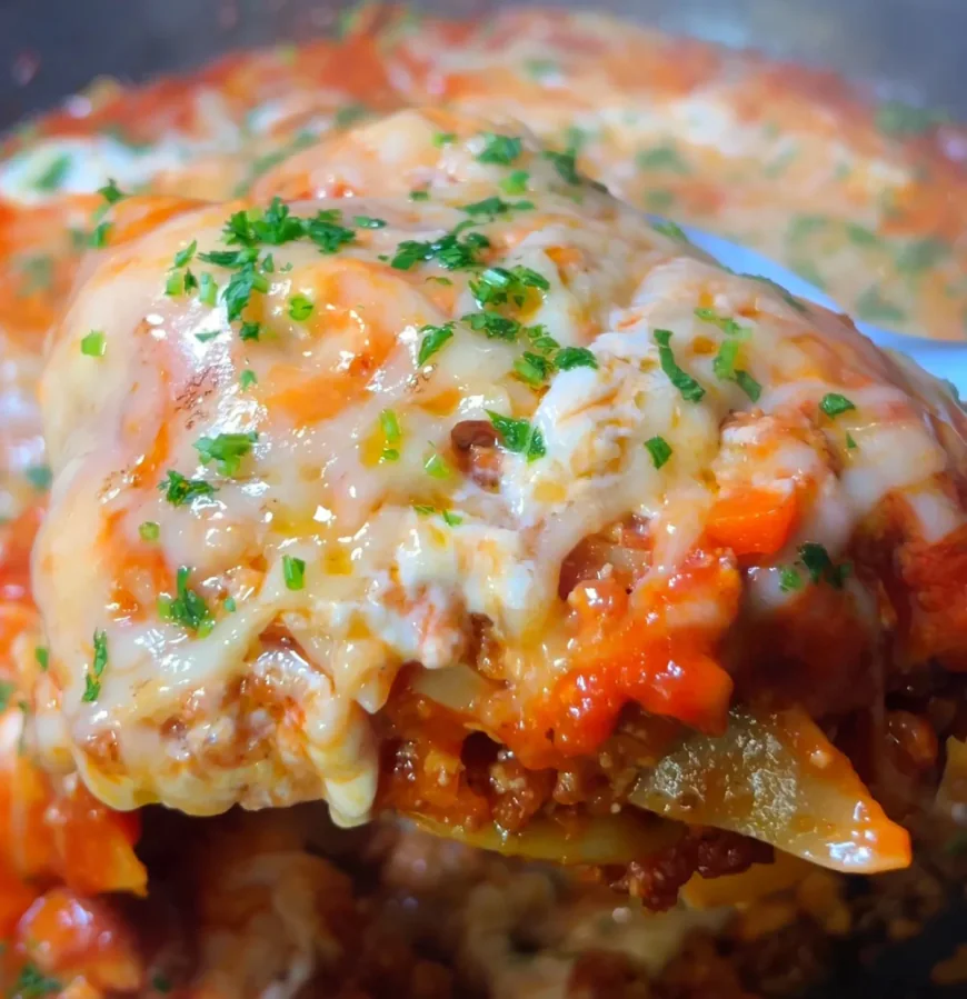 One-Pot Vegan Lasagna with Tofu and Veggies