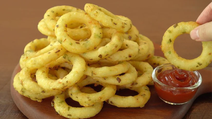 রসুন-আলুর মুচমুচে চিপস
